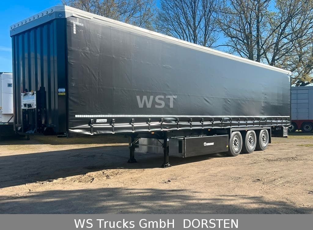 Semi-trailer dengan terpal samping Krone 10 x Profiliner SDP 27  Edscha: gambar 19