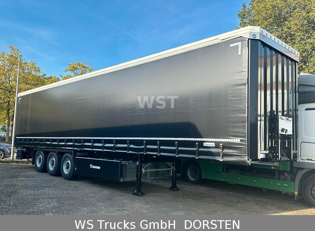 Semi-trailer dengan terpal samping baru Krone 4 x Profiliner SDP 27  Edscha Sofort: gambar 9