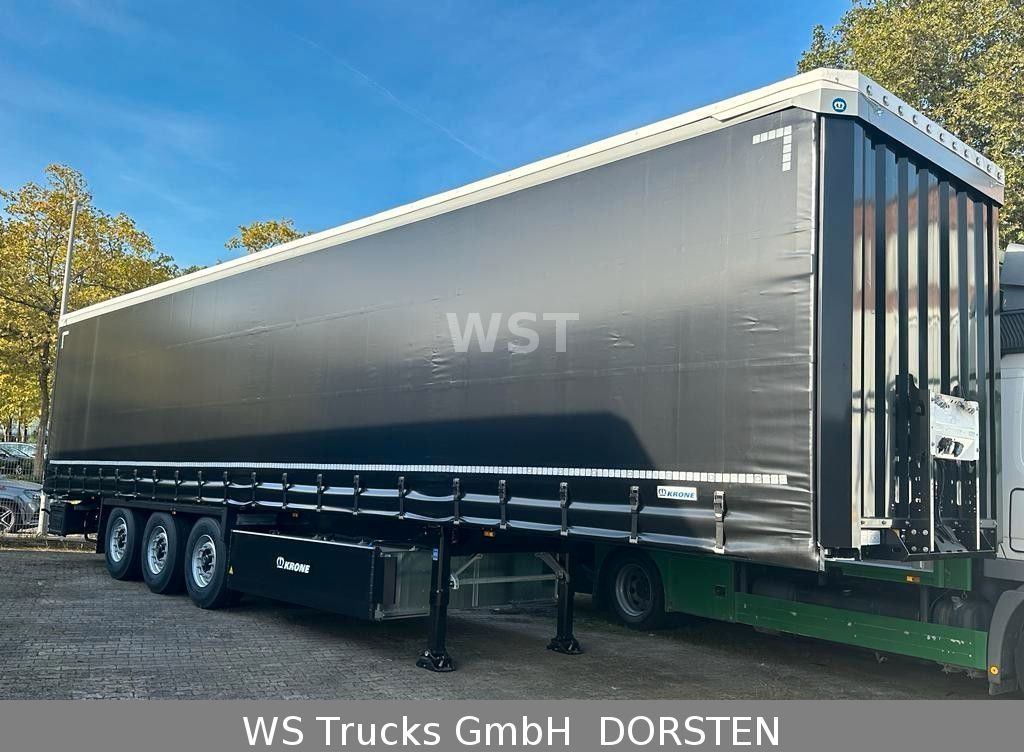 Semi-trailer dengan terpal samping baru Krone 4 x Profiliner SDP 27  Edscha Sofort: gambar 18