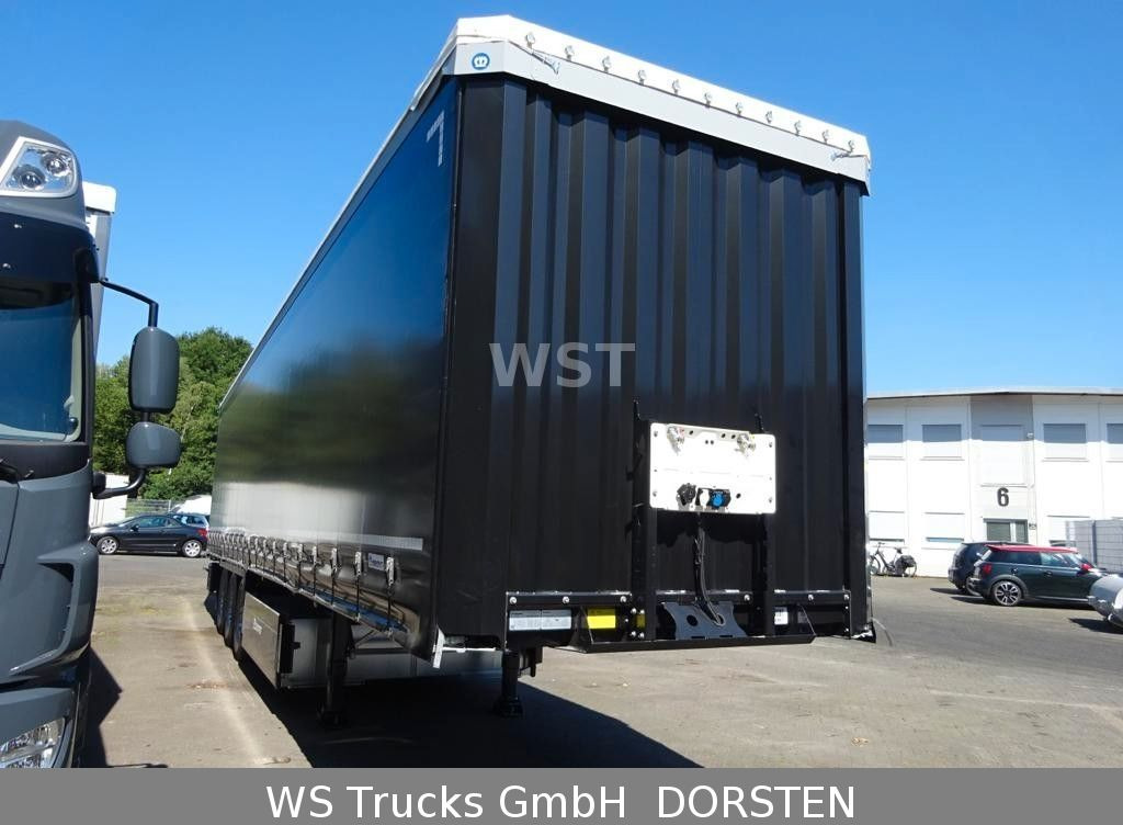 Semi-trailer dengan terpal samping baru Krone 4 x Profiliner SDP 27  Edscha Sofort: gambar 2