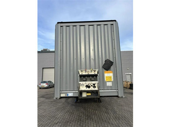 Krone 4x 2015 XL KRONE MEGA P400 HUCKEPACK FLAT STACK - Semi-trailer kotak tertutup: gambar 2