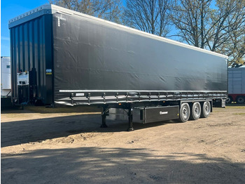 Semi-trailer dengan terpal samping KRONE SDP