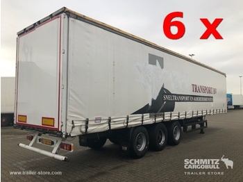 Semi-trailer dengan terpal samping Krone Curtainsider Standard: gambar 1