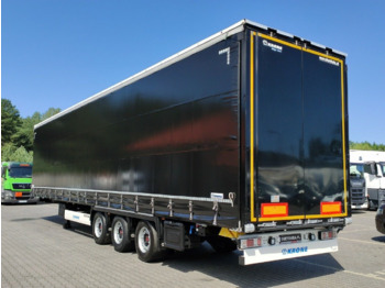 Semi-trailer dengan terpal samping KRONE