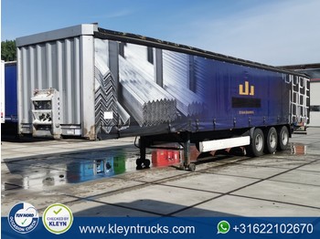 Semi-trailer dengan terpal samping Krone SDP 27 steeltransport: gambar 1