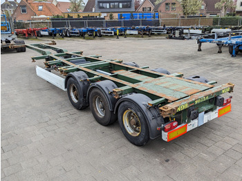 Semi-trailer pengangkut mobil Krone SD 27 3-Assen BPW - Kont Schuiver - DrumBrakes - 5280kg (O1778): gambar 3