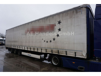 Semi-trailer dengan terpal samping Krone SD MEGA *Edscha/Tautliner/Palettenkasten/SAF: gambar 1