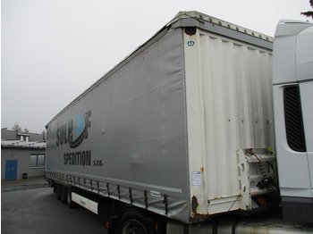 Semi-trailer dengan terpal samping KRONE SD