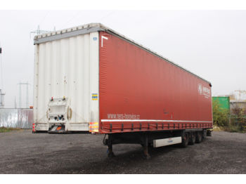 Semi-trailer dengan terpal samping Krone SD  MULDA: gambar 1