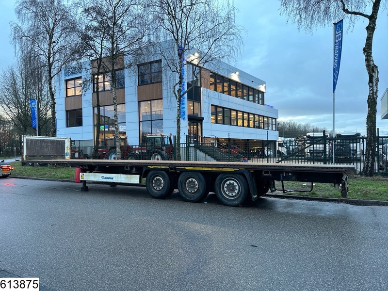 Semi-trailer flatbed Krone open laadbak: gambar 6