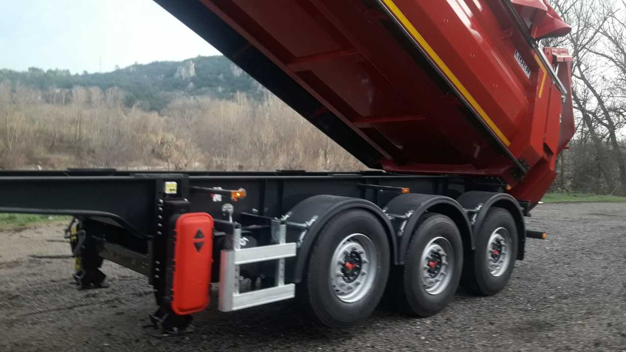 Semi-trailer jungkit untuk pengangkutan kayu baru LIDER 2023 MODELS YEAR NEW (MANUFACTURER COMPANY LIDER TRAILER & TANKER: gambar 8