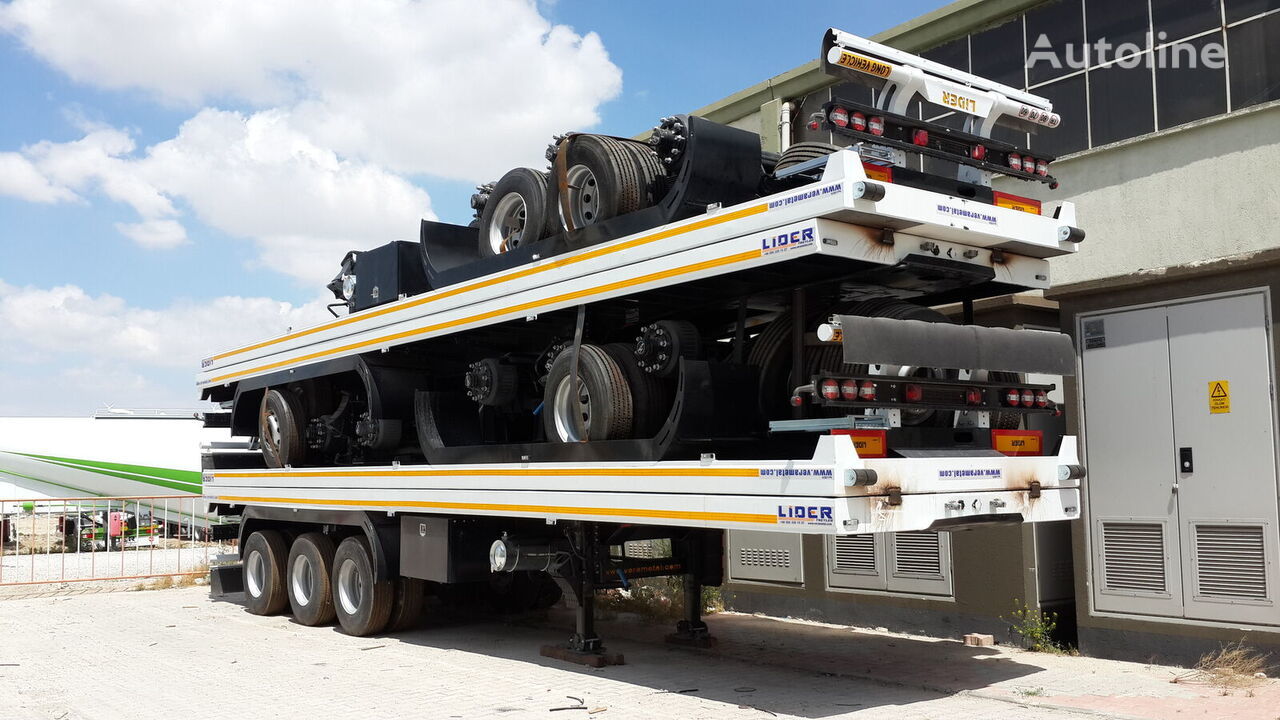 Semi-trailer pengangkut mobil baru LIDER 2024 MODEL NEW DIRECTLY FROM MANUFACTURER FACTORY AVAILABLE READY: gambar 10