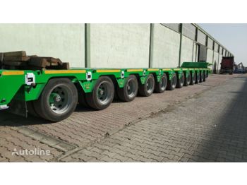 Semi-trailer low bed baru LIDER 2024 Model 200 TONS CAPACITY New Productions Directly From Manufacture: gambar 4