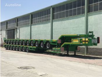 Semi-trailer low bed baru LIDER 2024 Model 200 TONS CAPACITY New Productions Directly From Manufacture: gambar 3