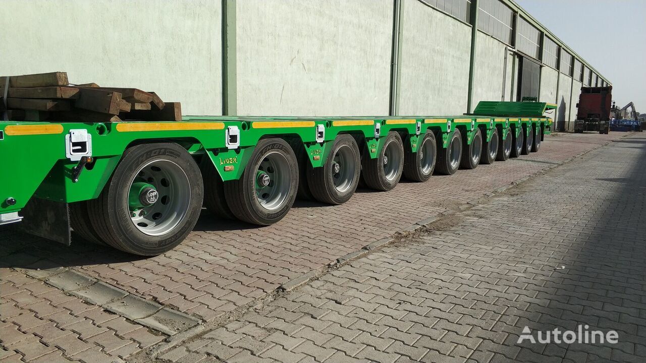 Semi-trailer low bed baru LIDER 2024 Model 200 TONS CAPACITY New Productions Directly From Manufacture: gambar 6