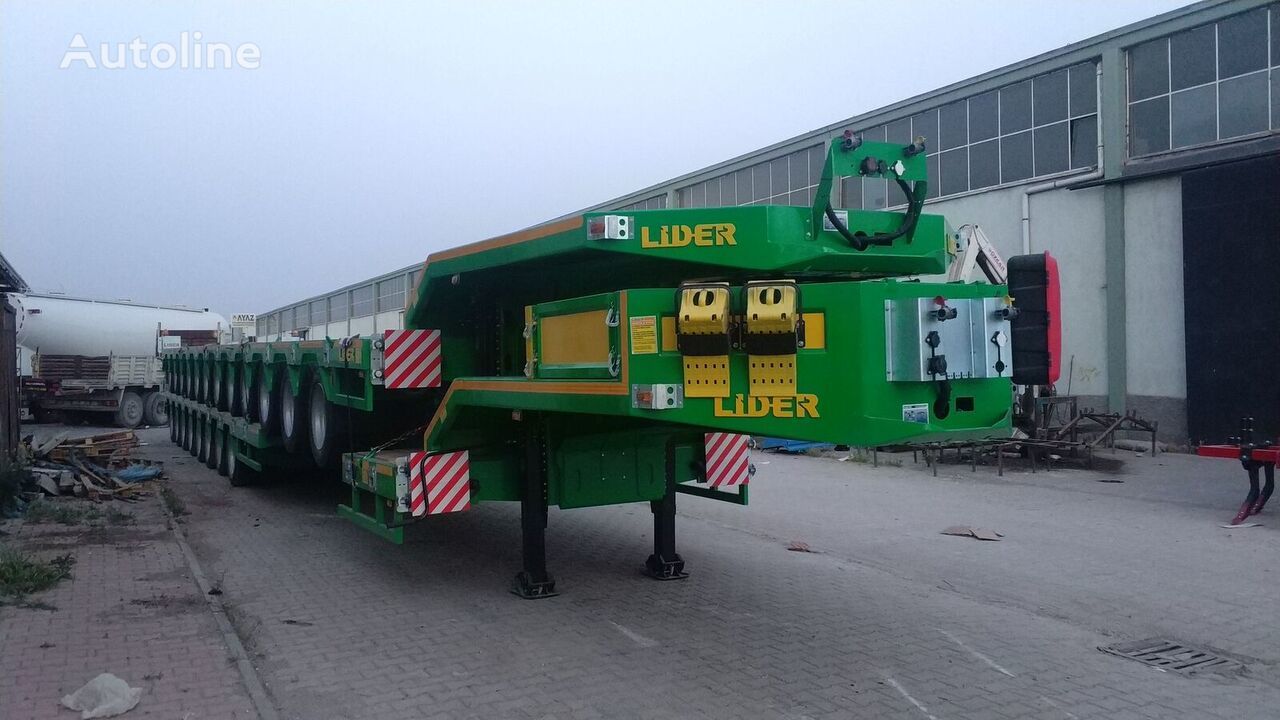 Semi-trailer low bed baru LIDER 2024 Model 200 TONS CAPACITY New Productions Directly From Manufacture: gambar 13