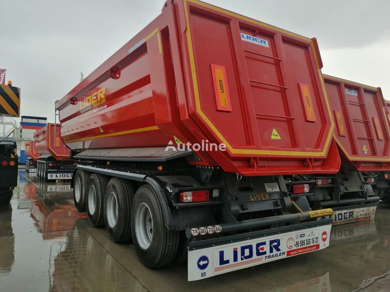 Semi-trailer jungkit baru LIDER 2024 NEW DIRECTLY FROM MANUFACTURER STOCKS READY IN STOCKS [ Copy ] [ Copy ]: gambar 6