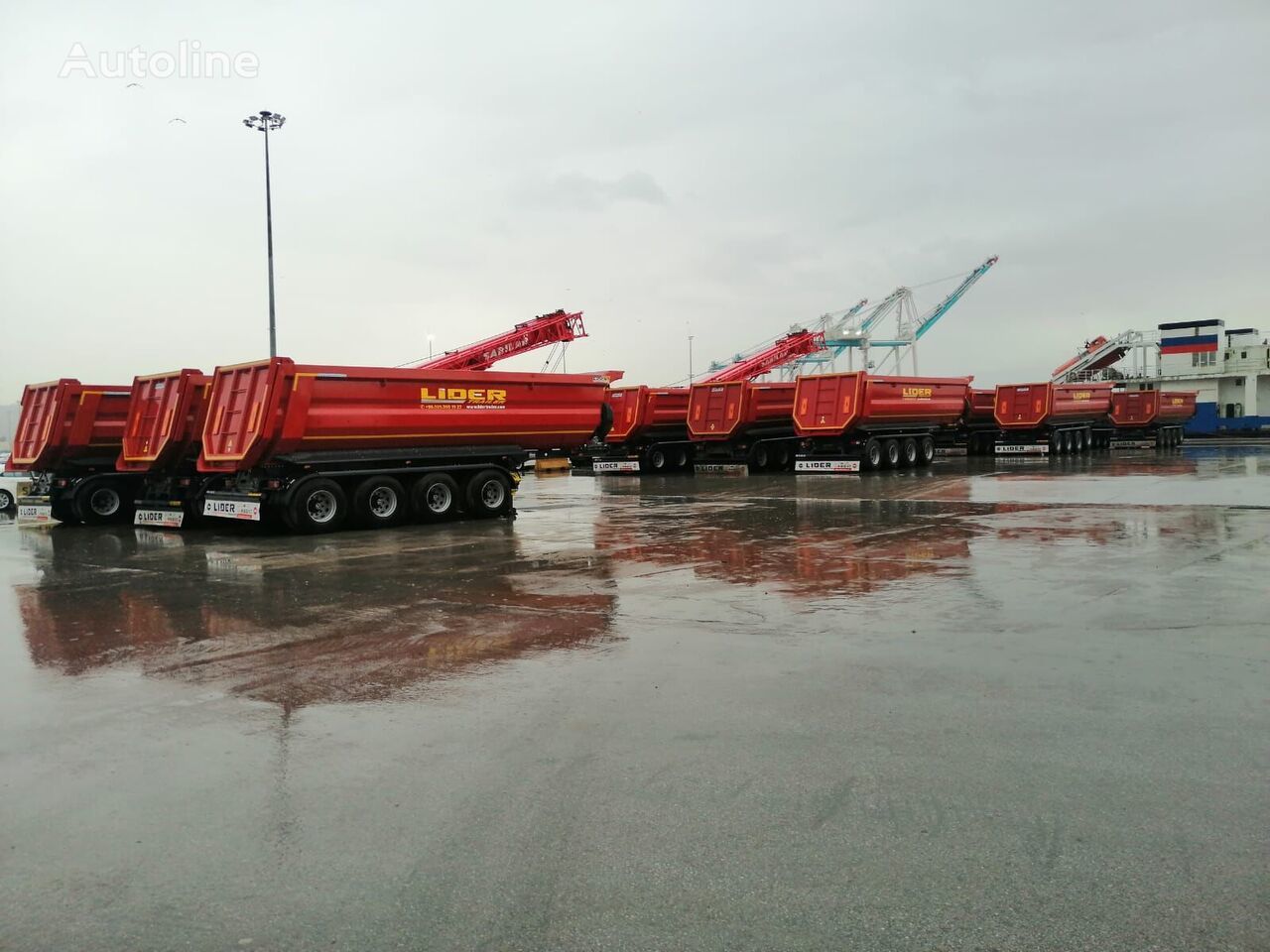 Semi-trailer jungkit baru LIDER 2024 NEW DIRECTLY FROM MANUFACTURER STOCKS READY IN STOCKS [ Copy ] [ Copy ]: gambar 2