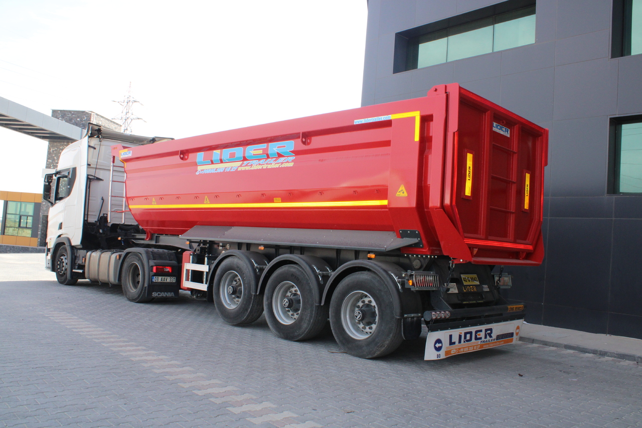 Semi-trailer jungkit baru LIDER 2024 NEW READY IN STOCKS DIRECTLY FROM MANUFACTURER COMPANY AVAILABLE: gambar 23