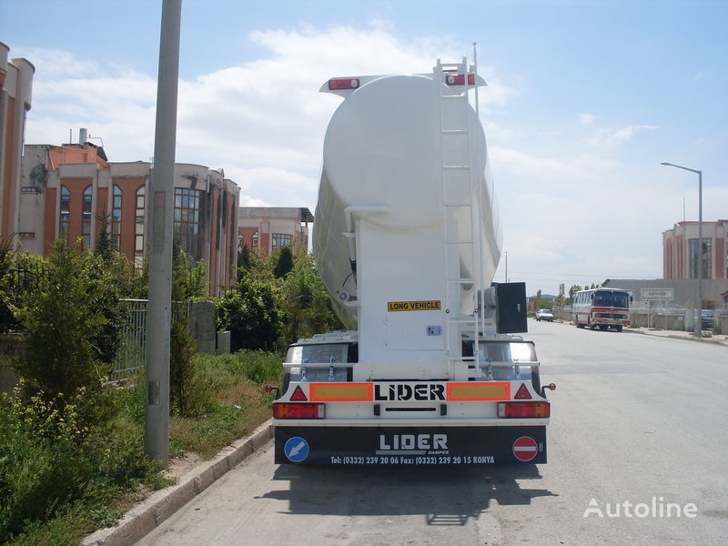 Semi-trailer tangki untuk pengangkutan semen baru LIDER 2024 YEAR NEW BULK CEMENT manufacturer co.: gambar 12