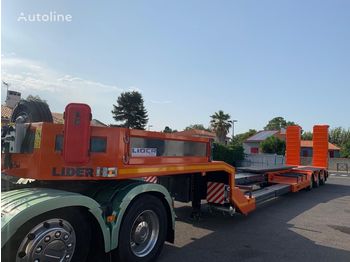 Semi-trailer low bed baru LIDER 2024 YEAR NEW LOWBED TRAILER FOR SALE (MANUFACTURER COMPANY): gambar 4