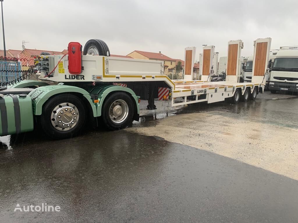 Semi-trailer low bed baru LIDER 2024 YEAR NEW LOWBED TRAILER FOR SALE (MANUFACTURER COMPANY): gambar 10