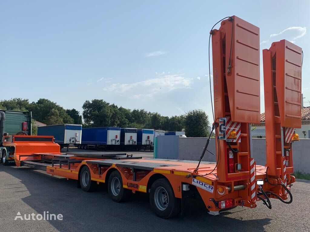 Semi-trailer low bed baru LIDER 2024 YEAR NEW LOWBED TRAILER FOR SALE (MANUFACTURER COMPANY): gambar 5
