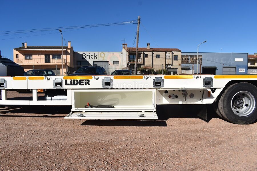 Semi-trailer low bed baru LIDER 2024 YEAR NEW LOWBED TRAILER FOR SALE (MANUFACTURER COMPANY): gambar 14