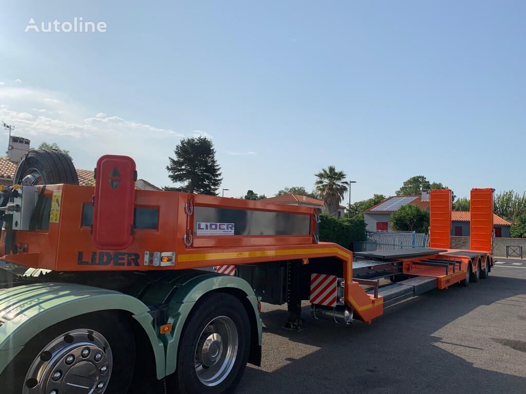 Semi-trailer low bed baru LIDER 2024 YEAR NEW LOWBED TRAILER FOR SALE (MANUFACTURER COMPANY): gambar 4