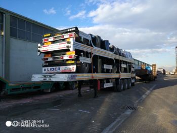 Semi-trailer pengangkut mobil untuk pengangkutan kontainer baru LIDER NEW 2023 MODELS YEAR (MANUFACTURER COMPANY LIDER TRAILER: gambar 2