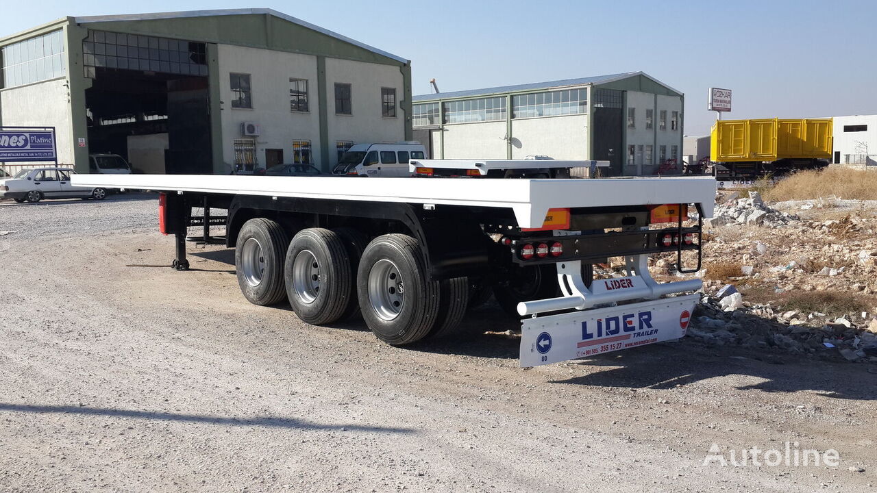 Semi-trailer pengangkut mobil untuk pengangkutan kontainer baru LIDER NEW 2023 MODELS YEAR (MANUFACTURER COMPANY LIDER TRAILER: gambar 14