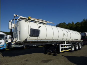 Semi-trailer tangki Lakeland Vacuum tank alu 32 m3 / 1 comp: gambar 1