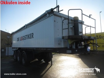 Semi-trailer jungkit Langendorf Tipper Alu-square sided body 24m³: gambar 1