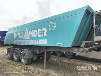 Semi-trailer jungkit MEILLER Auflieger Kipper Alukastenmulde 25m³: gambar 1