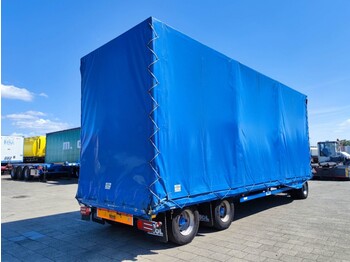 Semi-trailer low bed MOL A79/1018/28/31.5P 3-Assen BPW - Schuifkap - Gechooperd - TOP! (O954): gambar 1