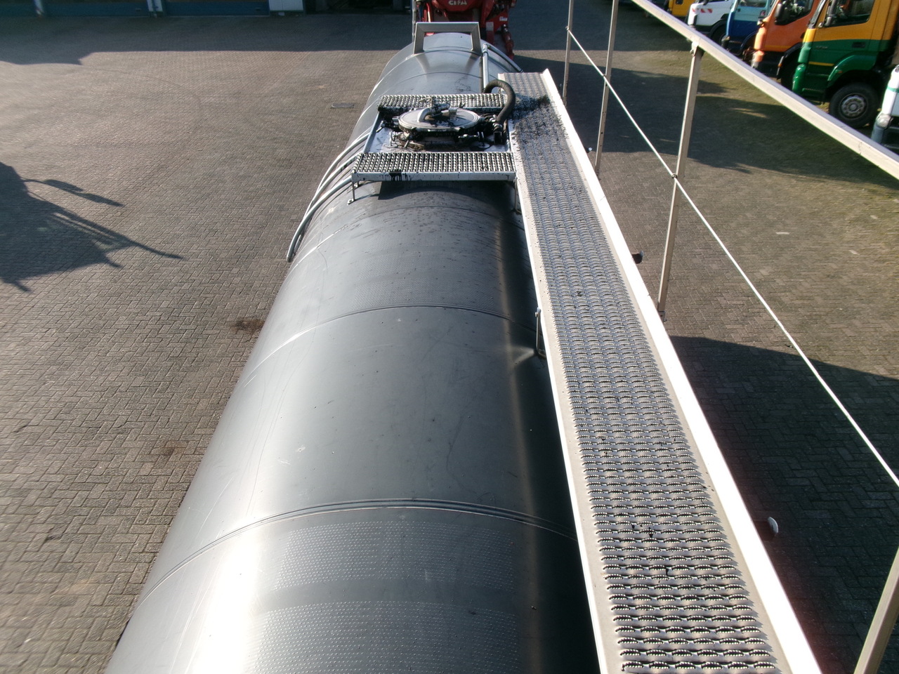 Semi-trailer tangki untuk pengangkutan aspal Magyar Bitumen tank inox 31 m3 / 1 comp + ADR: gambar 15