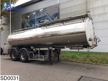 Semi-trailer tangki Magyar Food Milk, 25037 Liter, food, Isolated, Levensmiddelen, Lebensmittel, Nourriture, Comida,: gambar 1