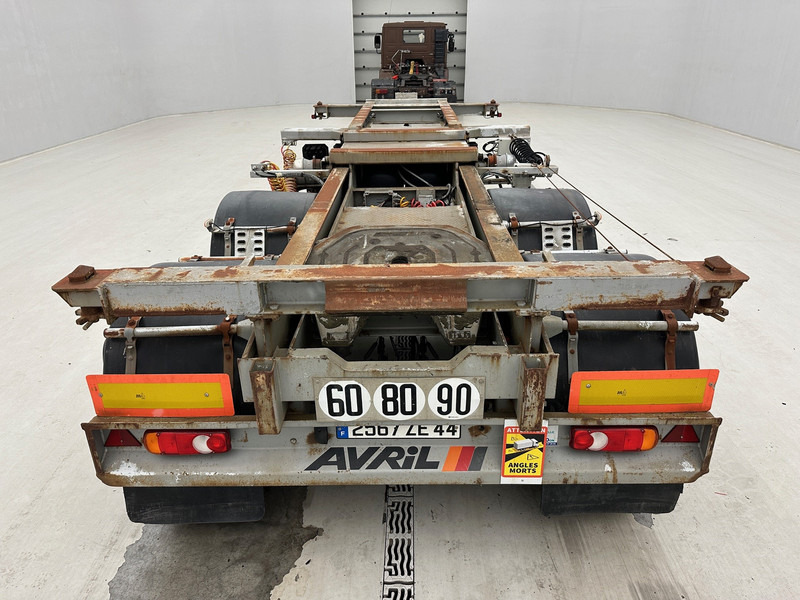 Semi-trailer pengangkut mobil Robuste Kaiser 20 ft dolly: gambar 9
