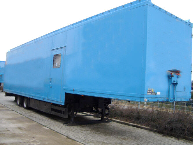 Semi-trailer kotak tertutup SAnh SAK17 WILLE SAK17 mobile Ausstellungshalle Mega Jumbo: gambar 2