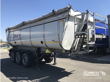 Semi-trailer jungkit SCHMITZ Auflieger Kipper Stahlrundmulde Insulated: gambar 1