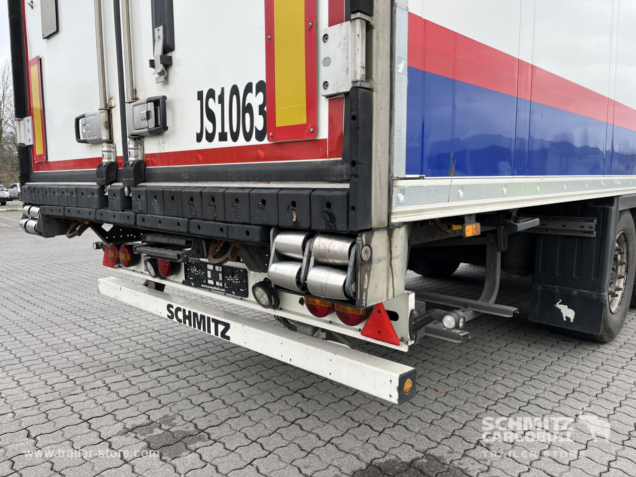 Semi-trailer isotermal SCHMITZ Auflieger Tiefkühler Multitemp Double deck: gambar 16
