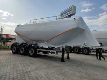 Semi-trailer tangki untuk pengangkutan semen baru SINAN TANKER TRAILER SILO BULK CEMENT TANKER TRAILER: gambar 1