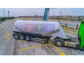 Semi trailer silo STU