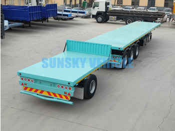 Semi-trailer flatbed SUNSKY