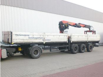 Schmidt SP 35,5/E/12,5 SCHMIDT, HAGEN SP 35,5/E/12,5 mit Kran Palfinger PK 16000L - Semi-trailer