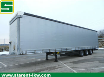 Semi-trailer dengan terpal samping Schmitz Cargobull Megatrailer, Hubdach, SAF-Achsen, XL-Zertifikat: gambar 1