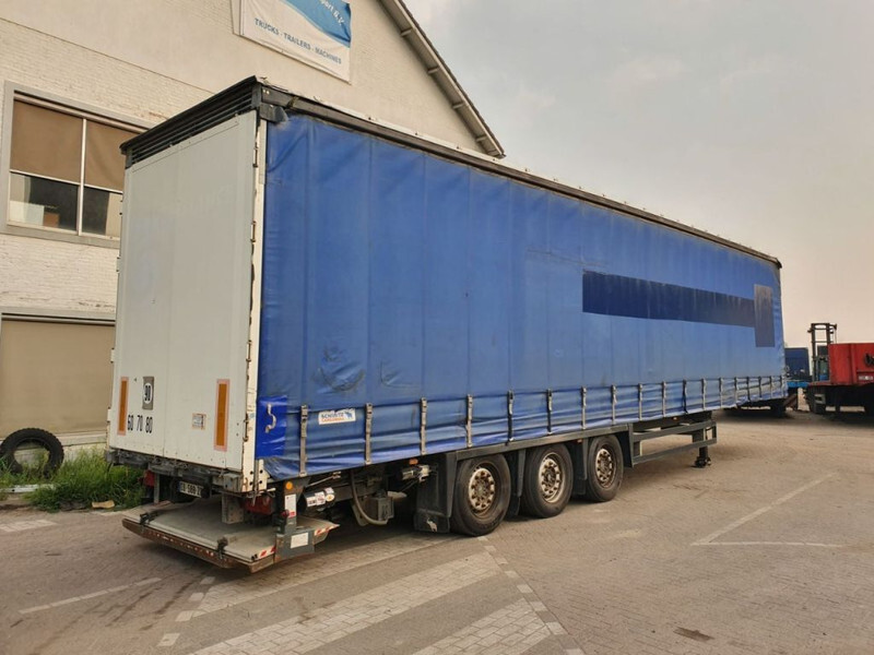 Semi-trailer dengan terpal samping Schmitz Cargobull OPSLAG TRAILER TE HUUR - 100,- euro per week - Verhuur: gambar 4