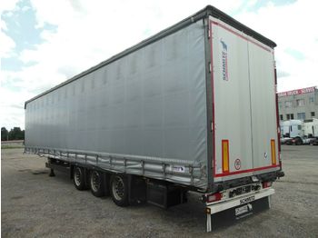 Semi-trailer dengan terpal samping Schmitz Cargobull SCS 24/L, LOWDECK, MEGA, LIFT ACHSE: gambar 1