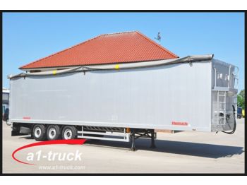 Reisch RSBS 35/24 LK 91m³ Liftachse Top!!!  - Semi-trailer dengan lantai berjalan