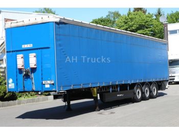 Berger SAPL 24 LTP/Extra Light/4.650 kg/SAF/Alu-Felgen  - Semi-trailer dengan terpal samping